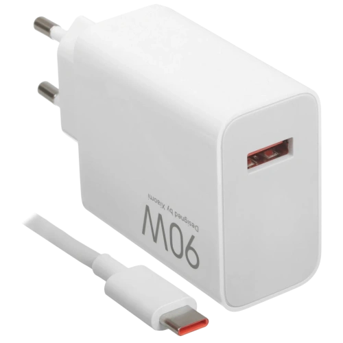 Сетевое зарядное Xiaomi 90W HyperCharge Combo (Type-A) (MDY-15-EK) — фото, купить в Минске с доставкой по Беларуси — 360shop.by
