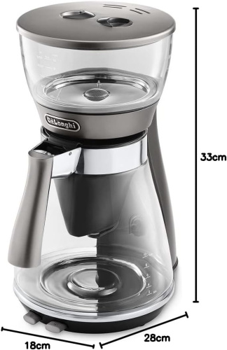 Кофеварка капельная DeLonghi Clessidra ICM 17210 — фото, купить в Минске с доставкой по Беларуси — 360shop.by