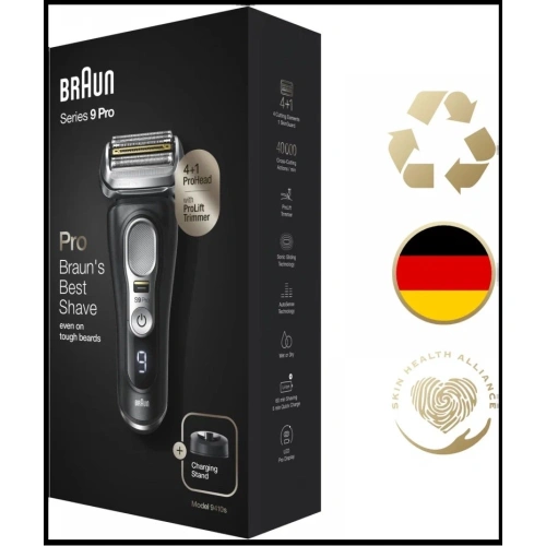 Электробритва Braun Series 9 Pro 9410s Wet & Dry — фото, купить в Минске с доставкой по Беларуси — 360shop.by