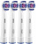 Сменные насадки Oral-B 3D White EB18-4 (4 шт.) – фото, купить в Минске с доставкой по Беларуси – 360shop.by