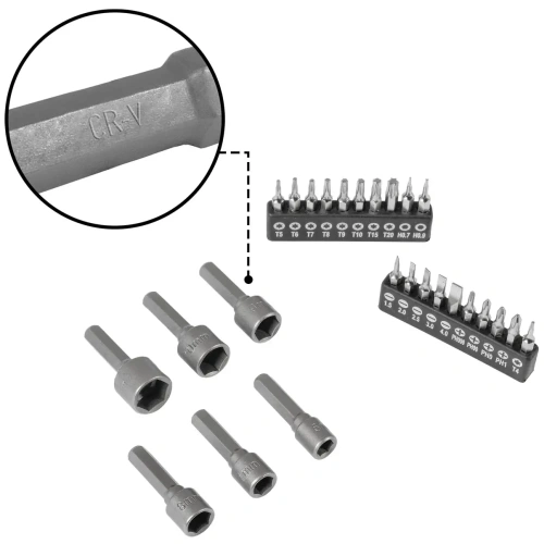 Универсальный набор инструментов Bort BTK-114 (114 предметов) (93418538) — фото, купить в Минске с доставкой по Беларуси — 360shop.by