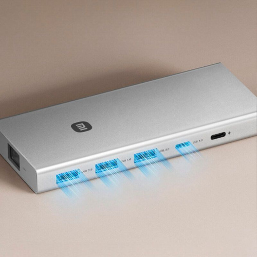 Док-станция Xiaomi 10-in-1 Docking Station (XMTIO01YM) — фото, купить в Минске с доставкой по Беларуси — 360shop.by