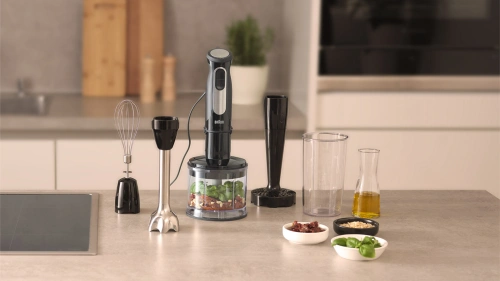 Блендер погружной Braun MQ 55307 MBK — фото, купить в Минске с доставкой по Беларуси — 360shop.by