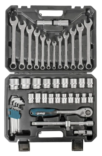 Универсальный набор инструментов Bort BTK-47 (47 предмета) (93418521) — фото, купить в Минске с доставкой по Беларуси — 360shop.by