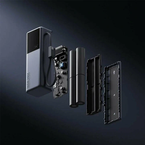 Внешний аккумулятор Xiaomi 165W Power Bank with Built-in Cable 20000mAh (PB2165) — фото, купить в Минске с доставкой по Беларуси — 360shop.by