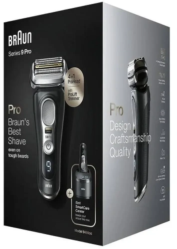 Электробритва Braun Series 9 Pro 9460cc Wet & Dry — фото, купить в Минске с доставкой по Беларуси — 360shop.by