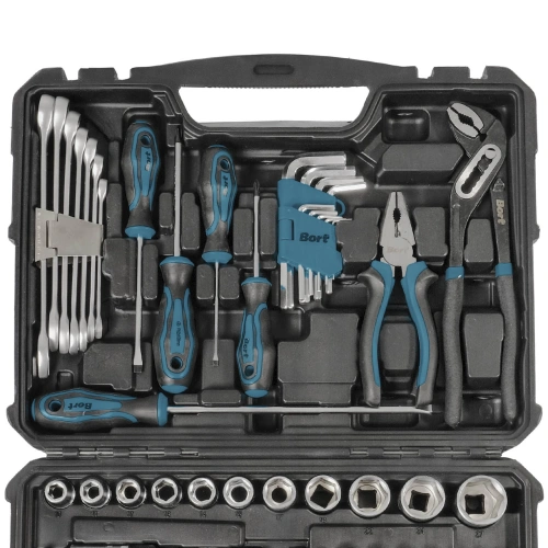 Универсальный набор инструментов Bort BTK-83 (83 предмета) (93418453) — фото, купить в Минске с доставкой по Беларуси — 360shop.by
