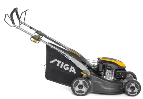 Газонокосилка бензиновая самоходная Stiga Twinclip 50 S (294512048/ST1) — фото, купить в Минске с доставкой по Беларуси — 360shop.by