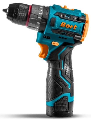 Дрель-шуруповерт аккумуляторная Bort BAB-16U (с 2-мя АКБ, кейс) (93414882) — фото, купить в Минске с доставкой по Беларуси — 360shop.by