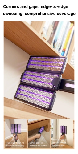 Электрическая мухобойка Qualitell Folding Electric Mosquito Swatter V3 (ZSS240918) — фото, купить в Минске с доставкой по Беларуси — 360shop.by