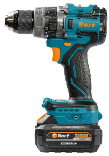 Дрель-шуруповерт аккумуляторная Bort BAB-21Ix2Li-XDK (с 2-мя АКБ, кейс) (93414943) — фото, купить в Минске с доставкой по Беларуси — 360shop.by