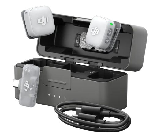 Радиосистема DJI Mic Mini 2 (2TX + 1 Mobile RX + Charging Case) — фото, купить в Минске с доставкой по Беларуси — 360shop.by