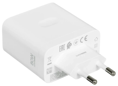 Сетевое зарядное Realme SUPERVOOC 80W Power Adapter (VCB8OAEH) — фото, купить в Минске с доставкой по Беларуси — 360shop.by