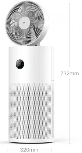 Очиститель воздуха Mijia Circulating Air Purifier White (AC-MD2-SC) — фото, купить в Минске с доставкой по Беларуси — 360shop.by