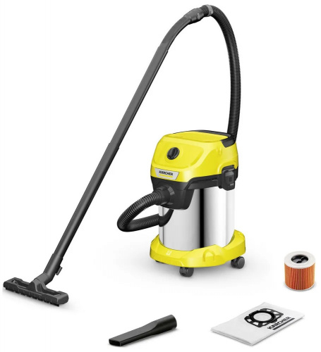 Профессиональный пылесос Karcher WD 3 S V-17/4/20 (1.628-135.0)