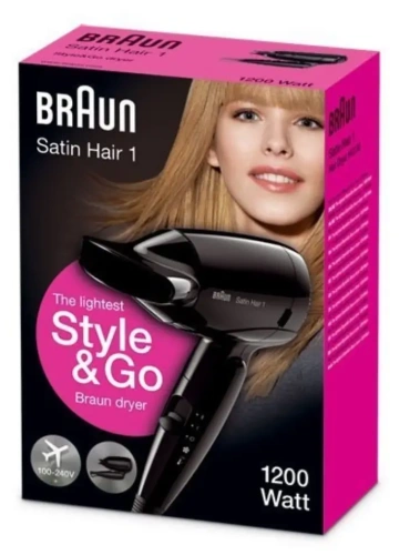 Фен Braun Satin Hair 1 HD 130 — фото, купить в Минске с доставкой по Беларуси — 360shop.by