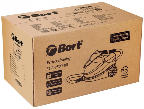 Пароочиститель Bort BDR-2500-RR (91279910)