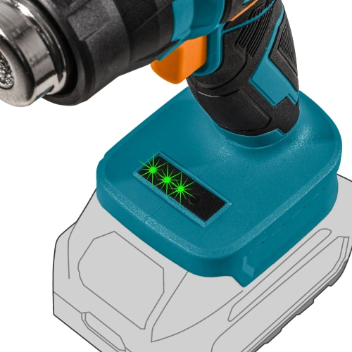 Промышленный фен Bort BHG-20Li (без АКБ) (93418378) — фото, купить в Минске с доставкой по Беларуси — 360shop.by