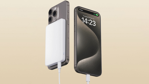 Внешний аккумулятор Xiaomi Magnetic Power Bank 5000mAh (WPB0507) — фото, купить в Минске с доставкой по Беларуси — 360shop.by