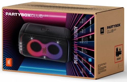 Колонка для вечеринок JBL Partybox Club 120 — фото, купить в Минске с доставкой по Беларуси — 360shop.by