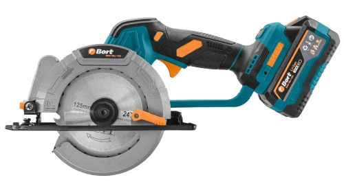 Дисковая (циркулярная) пила Bort BHK-18Li-125 (c 2-мя АКБ) (93418583) — фото, купить в Минске с доставкой по Беларуси — 360shop.by