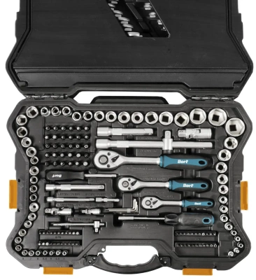 Универсальный набор инструментов Bort BTK-215 (215 предметов) (93418446) — фото, купить в Минске с доставкой по Беларуси — 360shop.by