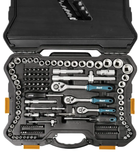 Универсальный набор инструментов Bort BTK-215 (215 предметов) (93418446) — фото, купить в Минске с доставкой по Беларуси — 360shop.by
