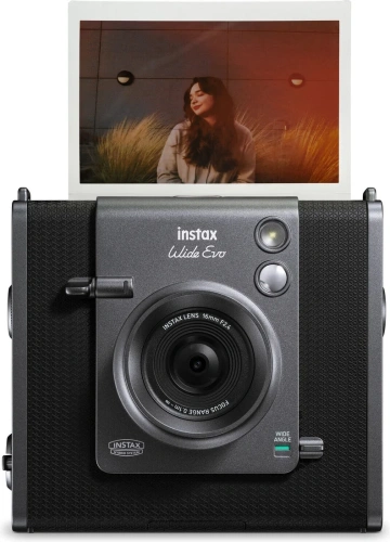Фотоаппарат Fujifilm Instax Wide Evo — фото, купить в Минске с доставкой по Беларуси — 360shop.by