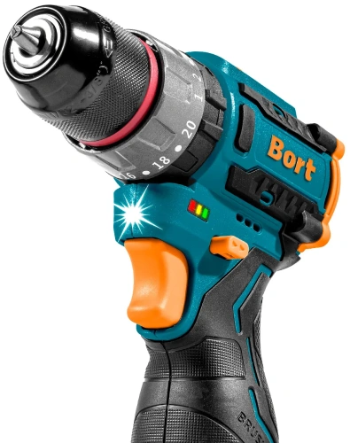 Дрель-шуруповерт аккумуляторная Bort BAB-16U (с 2-мя АКБ, кейс) (93414882) — фото, купить в Минске с доставкой по Беларуси — 360shop.by