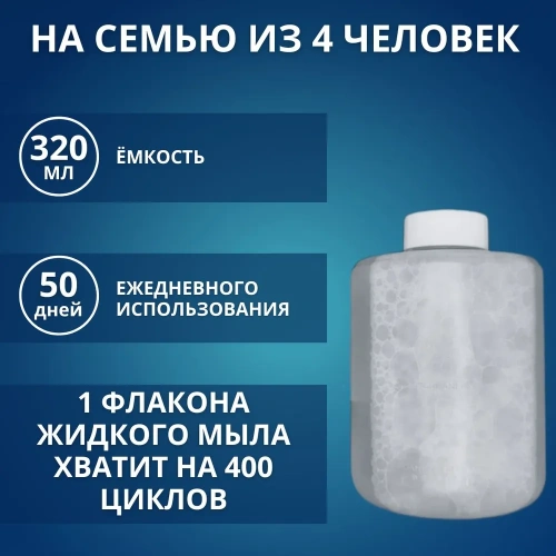 Дозатор для жидкого мыла Xiaomi Mijia Automatic Foam Soap Dispenser 1S (MJXSJ05XW) — фото, купить в Минске с доставкой по Беларуси — 360shop.by