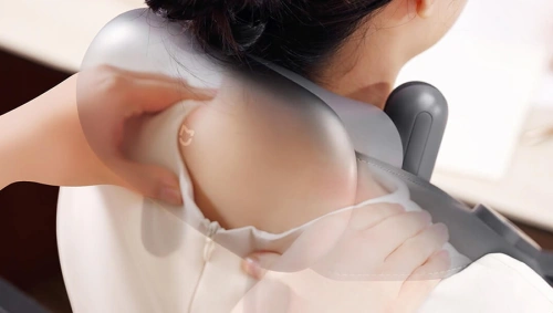 Массажер для шеи и плеч Xiaomi Mijia Smart Neck and Shoulder Massager (MJJJAMY01YMYY) — фото, купить в Минске с доставкой по Беларуси — 360shop.by