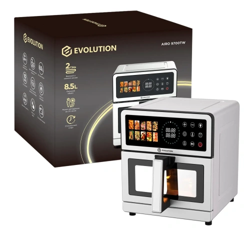 Аэрогриль Evolution AIRO 9700TW — фото, купить в Минске с доставкой по Беларуси — 360shop.by