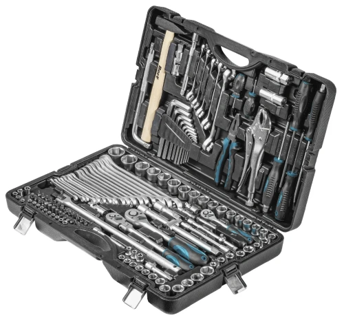 Универсальный набор инструментов Bort BTK-142 (142 предмета) (93418439) — фото, купить в Минске с доставкой по Беларуси — 360shop.by