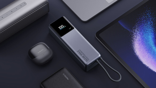 Внешний аккумулятор Xiaomi Mi 165W Power Bank with USB-C Cable 10000mAh (PB1165MI) — фото, купить в Минске с доставкой по Беларуси — 360shop.by