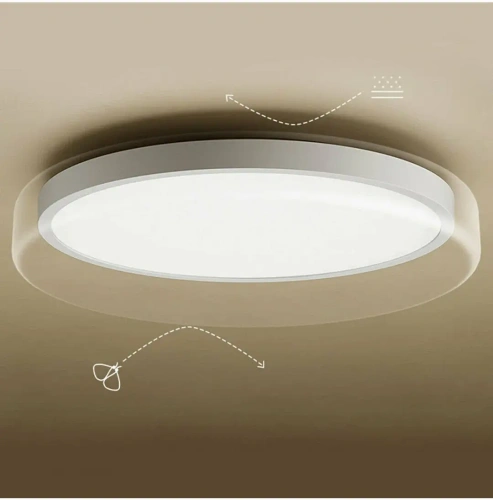 Потолочный светильник Xiaomi Mijia Ceiling Lamp D40 450mm 45W (9290041690) — фото, купить в Минске с доставкой по Беларуси — 360shop.by