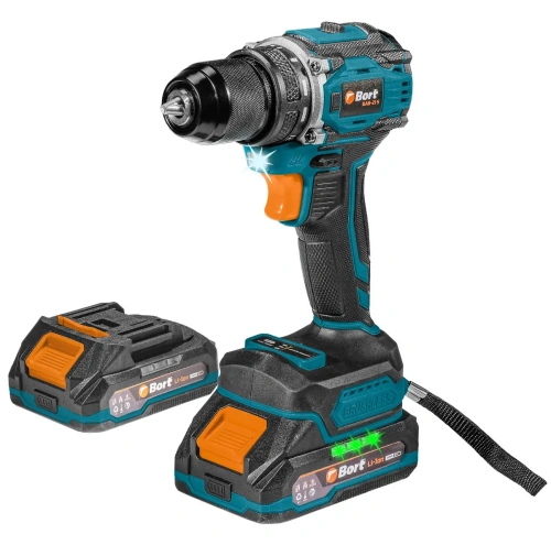 Дрель-шуруповерт аккумуляторная Bort BAB-21S (с 2-мя АКБ, кейс) (93414912) — фото, купить в Минске с доставкой по Беларуси — 360shop.by