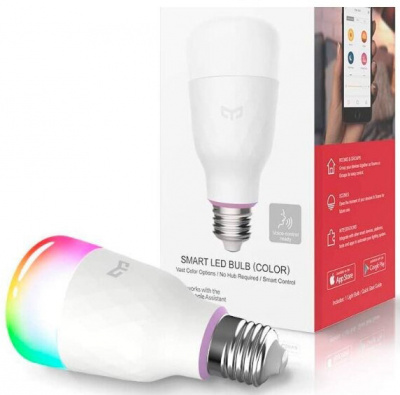 Умная светодиодная лампочка Yeelight Smart LED Bulb 1S Color (YLDP13YL)