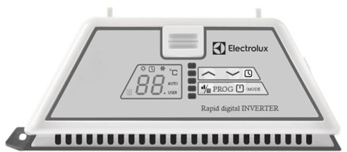 Конвектор электрический Electrolux Rapid Digital Inverter ECH/RI-1500 – фото, купить в Минске с доставкой по Беларуси – 360shop.by