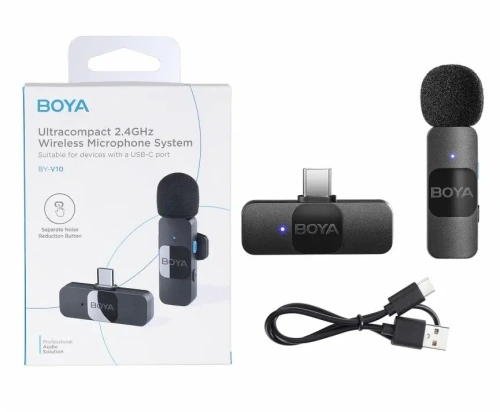 Радиосистема BOYA BY-V10 — фото, купить в Минске с доставкой по Беларуси — 360shop.by