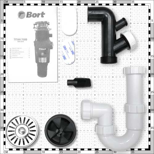 Измельчитель пищевых отходов Bort Titan 7000 (93413519) — фото, купить в Минске с доставкой по Беларуси — 360shop.by