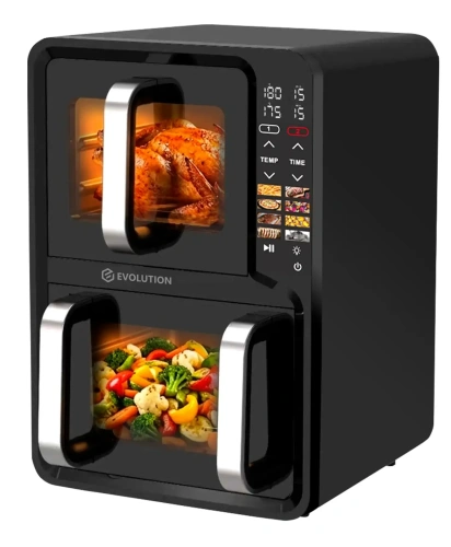 Аэрогриль Evolution AIRO 12100W Dual — фото, купить в Минске с доставкой по Беларуси — 360shop.by