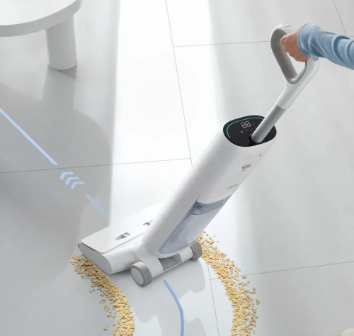 Моющий вертикальный пылесос Mijia Wireless Floor Scrubber (B302CN) — фото, купить в Минске с доставкой по Беларуси — 360shop.by