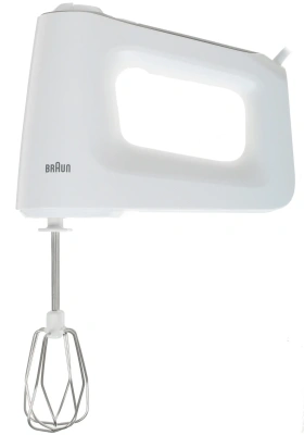 Миксер ручной Braun HM 3107 WH  — фото, купить в Минске с доставкой по Беларуси — 360shop.by