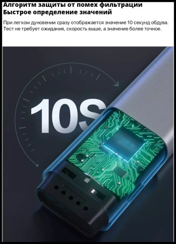 Алкотестер Hydsto Alcohol Tester T1 (YM-JJCSY01) — фото, купить в Минске с доставкой по Беларуси — 360shop.by