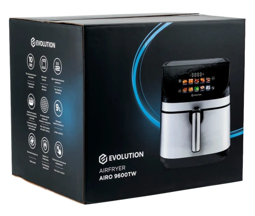 Аэрогриль Evolution AIRO 9600TW — фото, купить в Минске с доставкой по Беларуси — 360shop.by