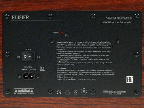 Акустика Edifier S360DB — фото, купить в Минске с доставкой по Беларуси — 360shop.by