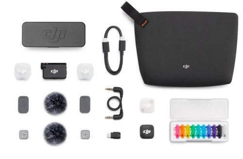 Радиосистема DJI Mic Mini 2 (2TX + 1RX + Charging Case) — фото, купить в Минске с доставкой по Беларуси — 360shop.by