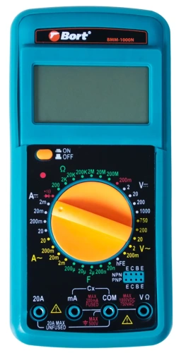 Мультиметр Bort BMM-1000N (91271143) — фото, купить в Минске с доставкой по Беларуси — 360shop.by