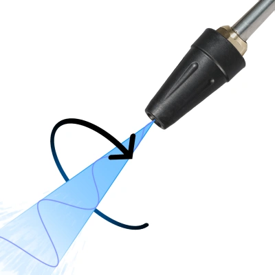 Фреза для мойки высокого давления Bort Turbo Nozzle (Quick Fix) (93416404) — фото, купить в Минске с доставкой по Беларуси — 360shop.by