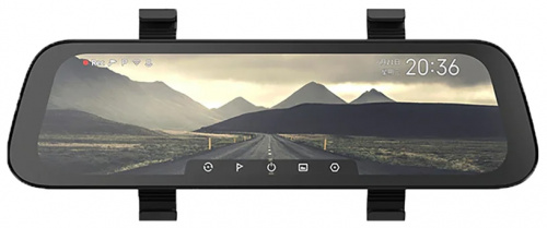 Автомобильный видеорегистратор 70mai Rearview Dash Cam Wide (Midrive D07) + Night Vision Backup Camera (RC05)